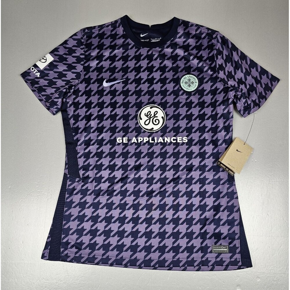 Nike Racing Louisville FC Stadium Jersey Womens Large Purple FD1221-553. NWT‎